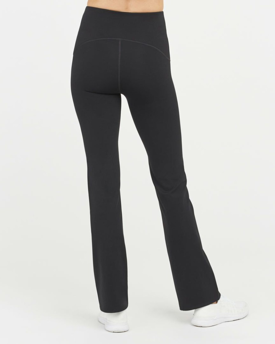 Clothing Spanx | Spanx Back In Stock Booty Boost Yoga Pant Very Black