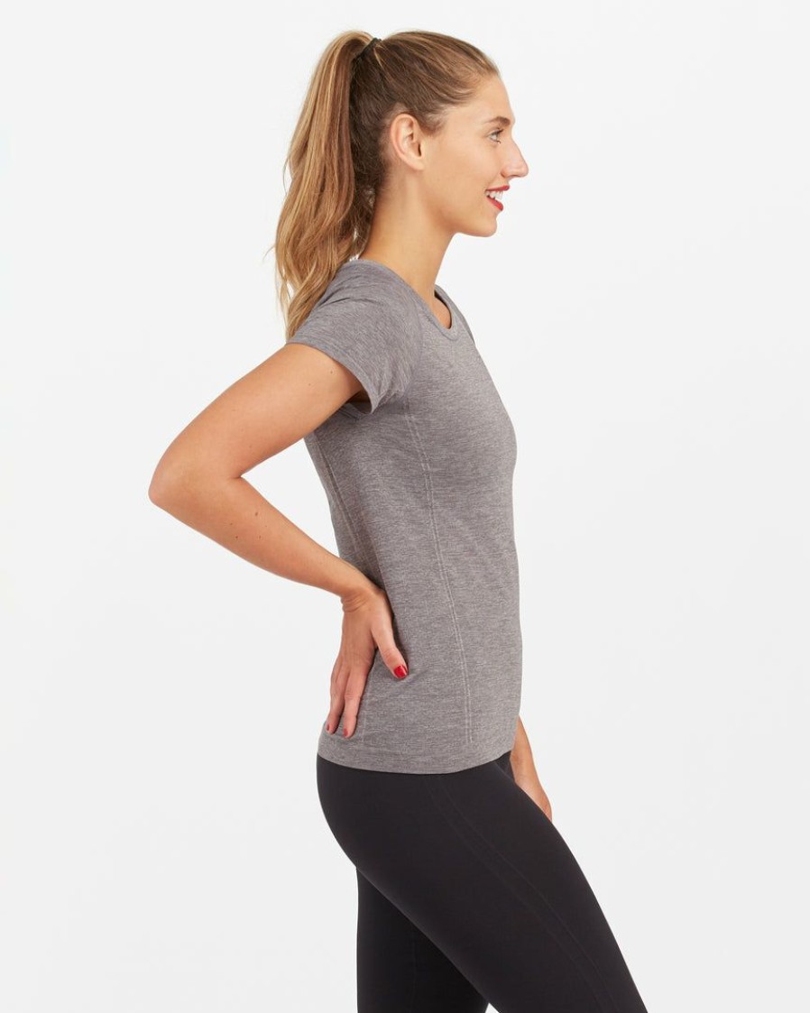 Leggings Spanx | Spanx Look At Me Now Seamless Tee