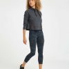 Clothing Spanx | Spanx Comfy Essentials Look At Me Now Seamless Cropped Leggings