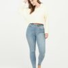 Clothing Spanx | Spanx Ankle Skinny Jeans, Light Vintage Wash