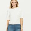 Clothing Spanx | Spanx Airessentials Puff Sleeve 'At-The-Hip' Top