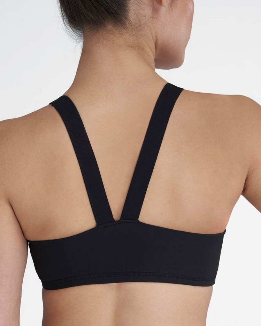 Leggings Spanx | Spanx Low Impact Sports Bra Activewear Black