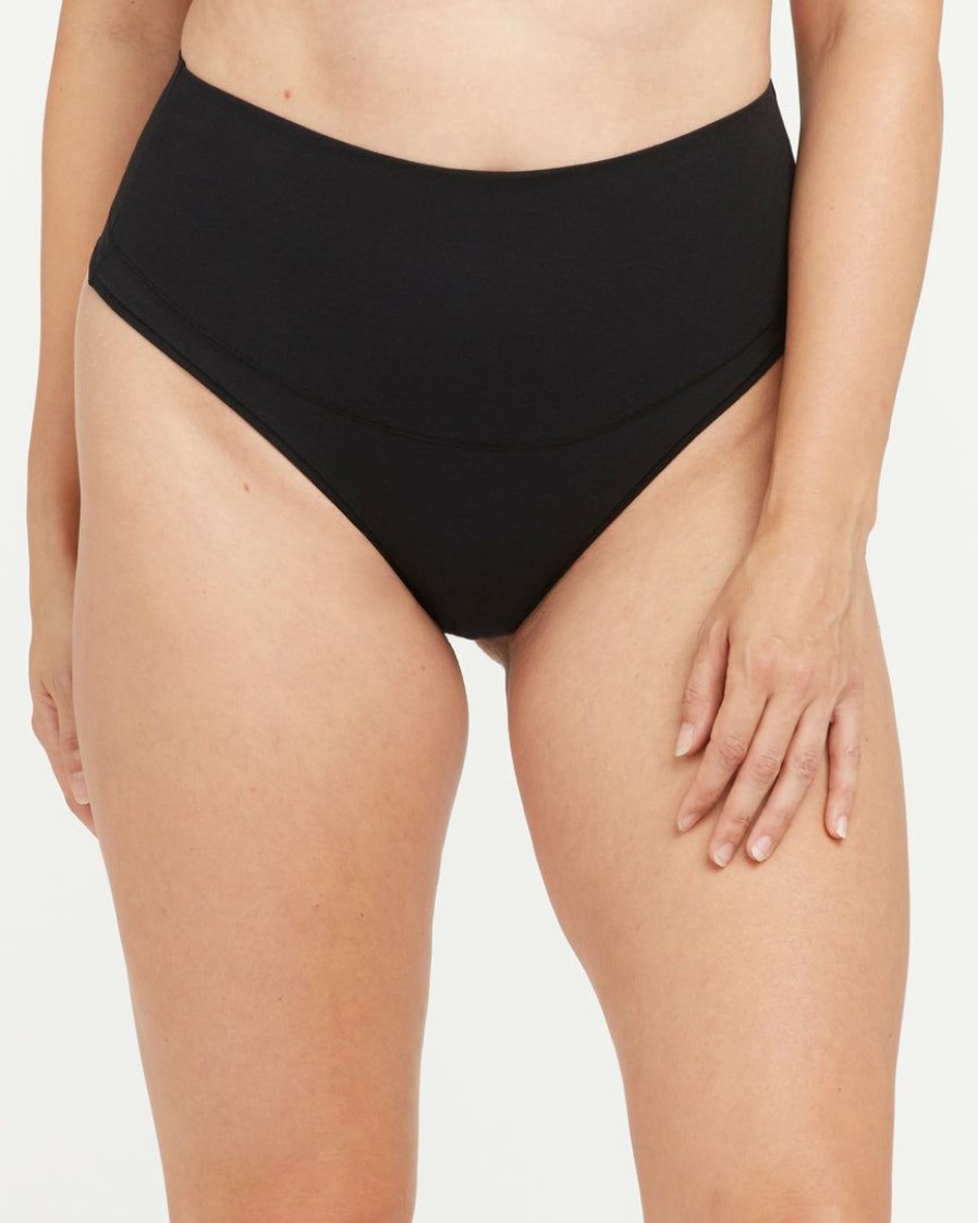 Shapewear Spanx | Spanx Cotton Control Thong