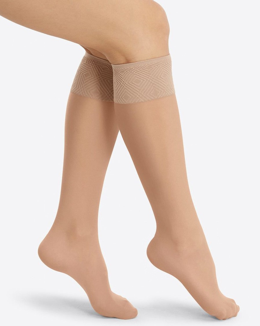 Shapewear Spanx | Spanx Hosiery Graduated Compression Hi-Knee Socks, 8-15Mmhg