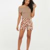 Clothing Spanx | Spanx On-The-Go Printed Shorts, 6 New