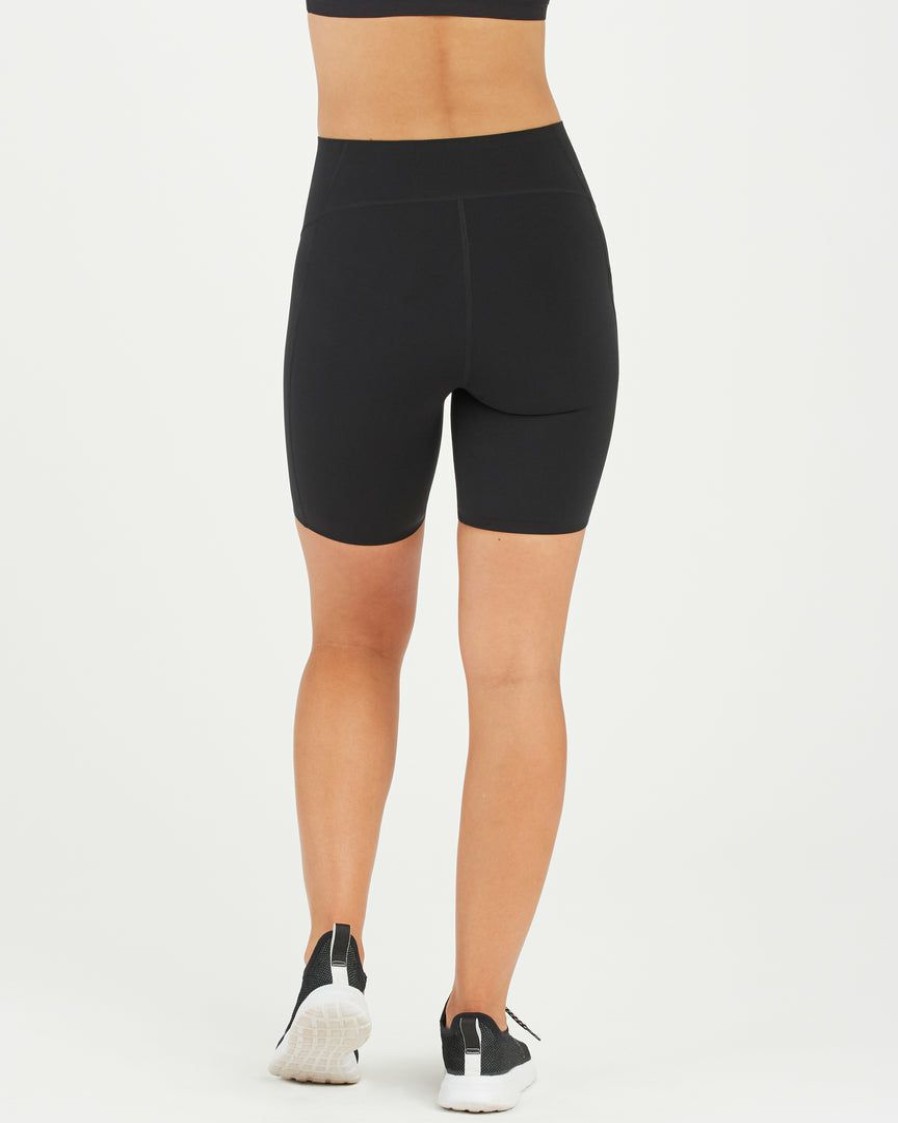 Clothing Spanx | Spanx Every.Wear Icon Bike Short W/ Pocket, 7 Back In Stock Very Black