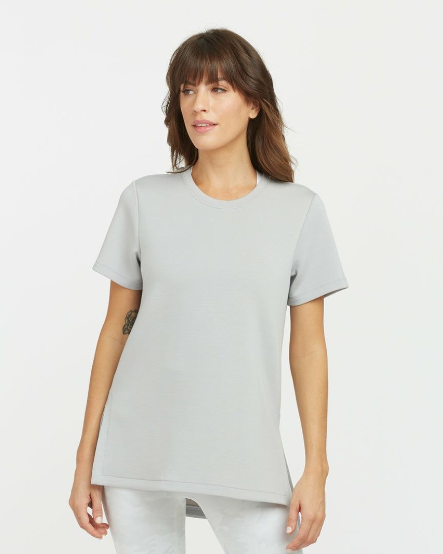 Clothing Spanx | Spanx Airessentials Short Sleeve 'Got-Ya-Covered' Tee