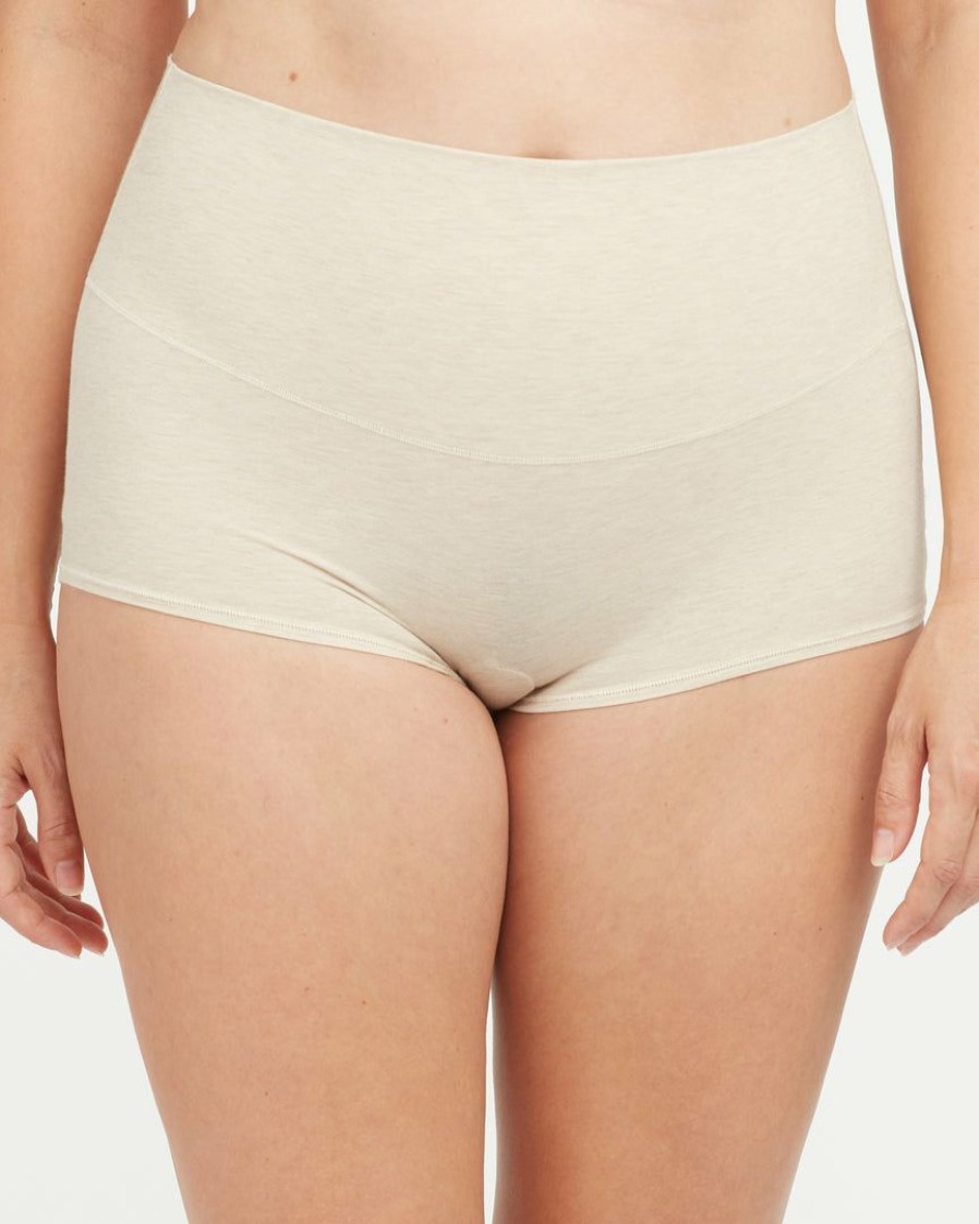 Shapewear Spanx | Spanx Cotton Control Boyshort