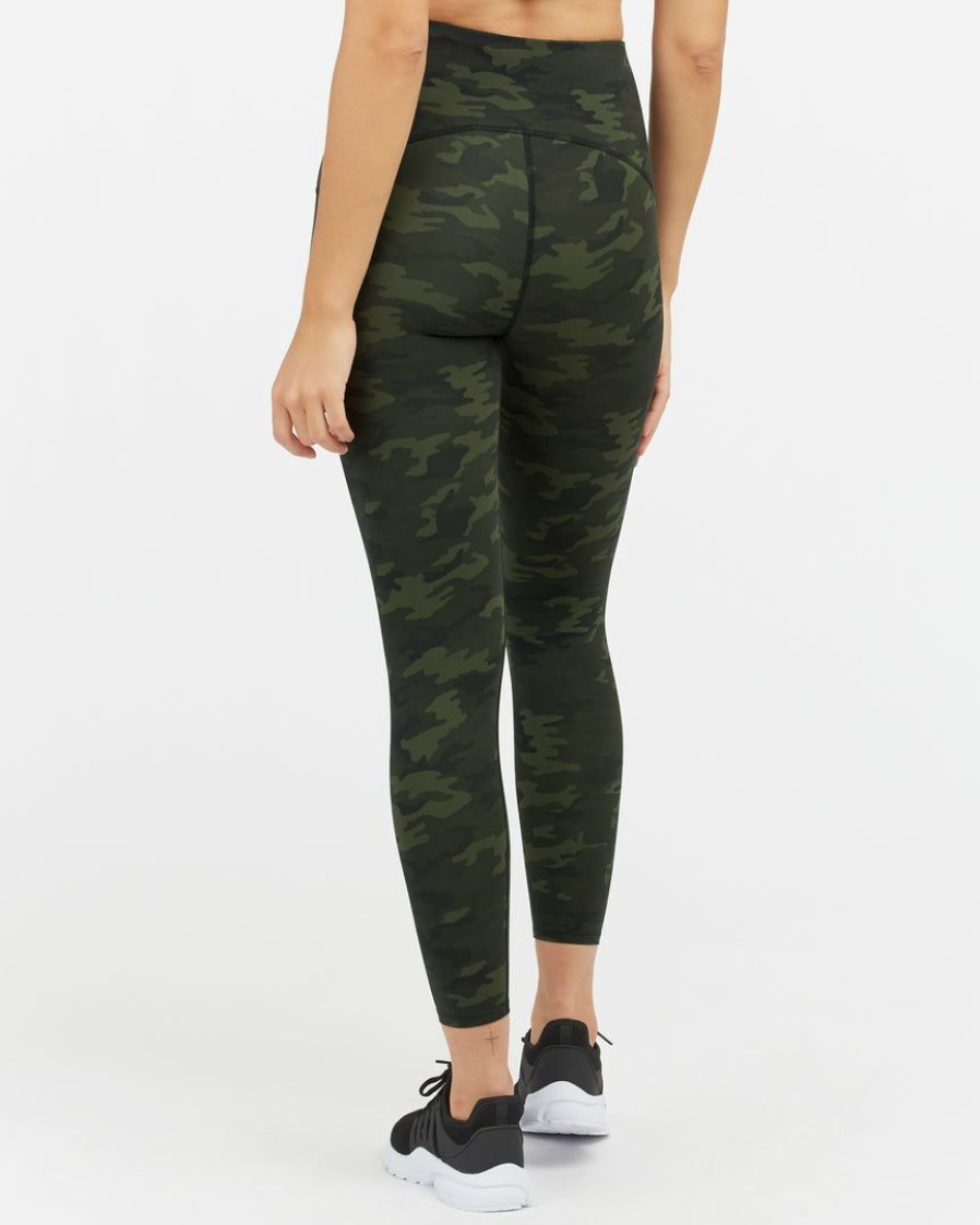 Clothing Spanx | Spanx Booty Boost Active Camo 7/8 Leggings