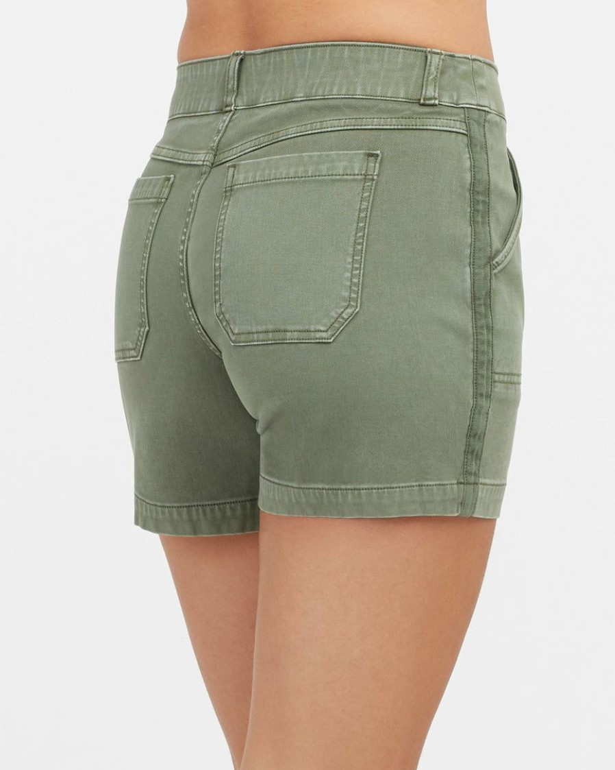 Clothing Spanx | Spanx Clothing Stretch Twill Shorts, 4