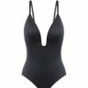 Shapewear Spanx | Spanx Suit Your Fancy Plunge Low-Back Thong Bodysuit Shapewear