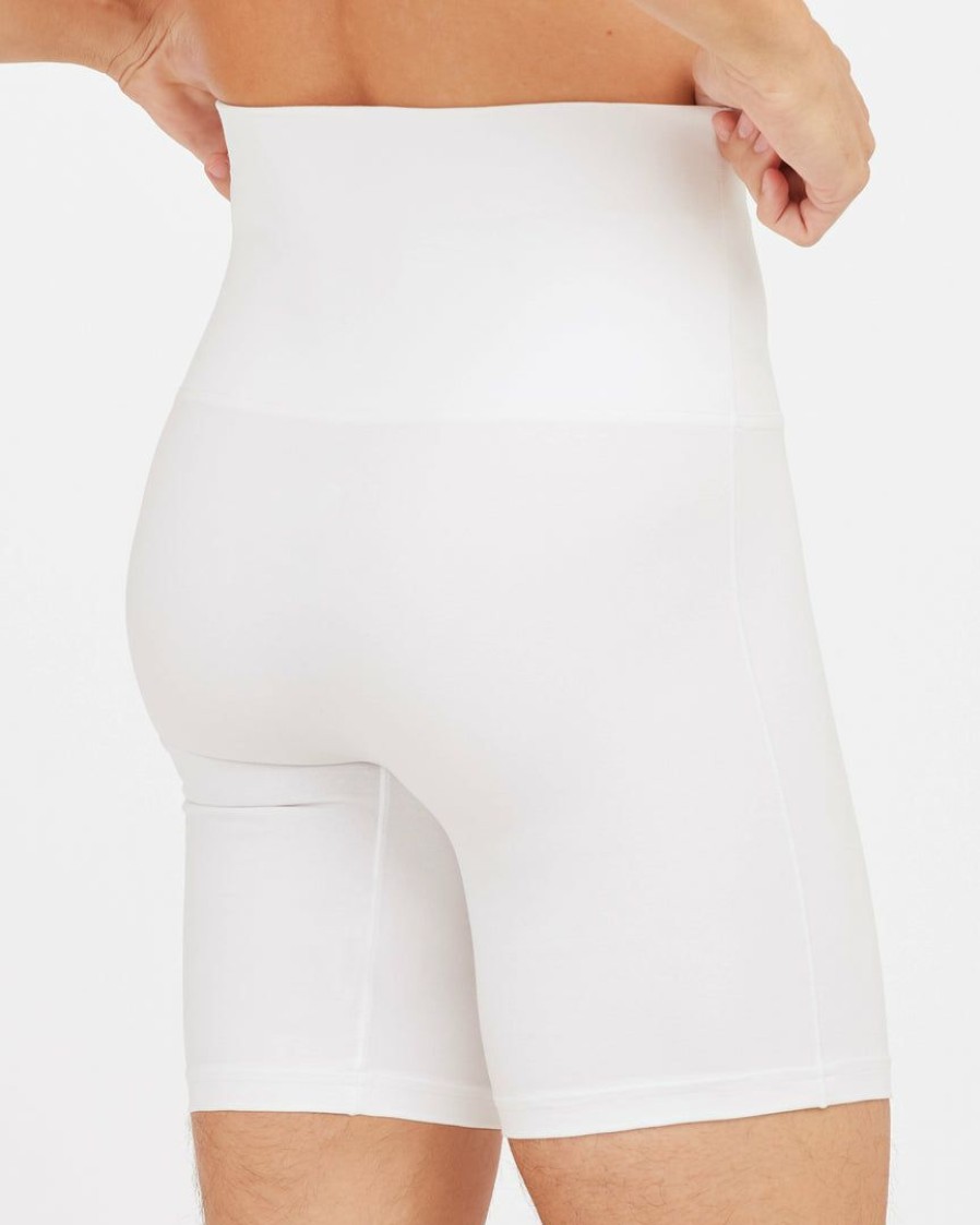 Clothing Spanx | Spanx Back In Stock Ultra Sculpt Cotton Power Boxer Brief