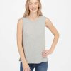 Clothing Spanx | Spanx Pima Cotton Muscle Tee