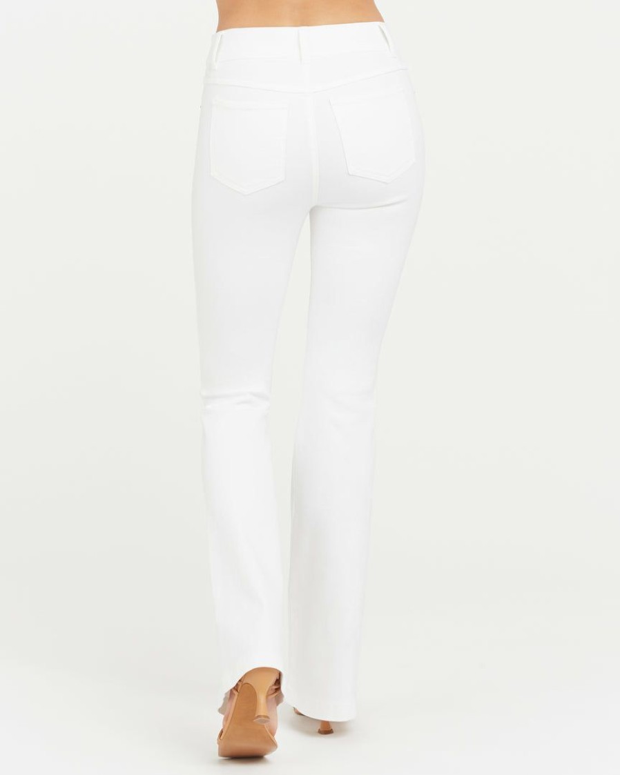 Clothing Spanx | Spanx Flare Jeans, New White