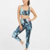 Clothing Spanx | Spanx Booty Boost Active Marbled 7/8 Leggings Marbled Blue/Black