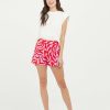 Clothing Spanx | Spanx On-The-Go Printed Shorts, 4 New