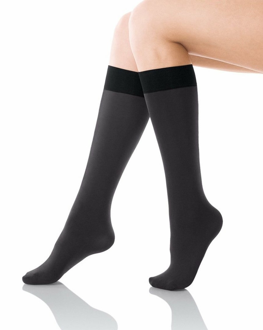 Shapewear Spanx | Spanx Two-Timin'! Reversible Socks Hosiery