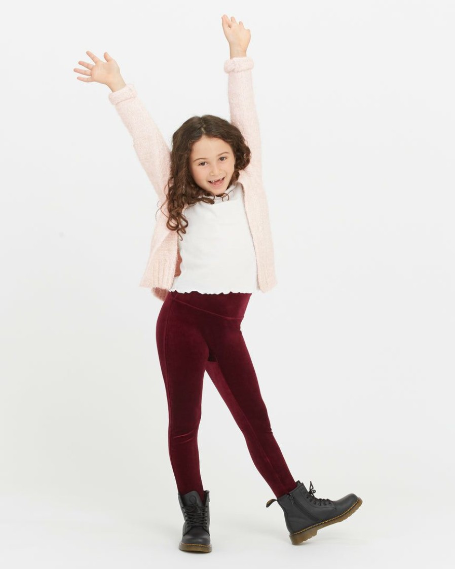 Clothing Spanx | Spanx Girls Velvet Leggings