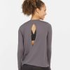 Clothing Spanx | Spanx Wrap Back Long Sleeve Tee Clothing