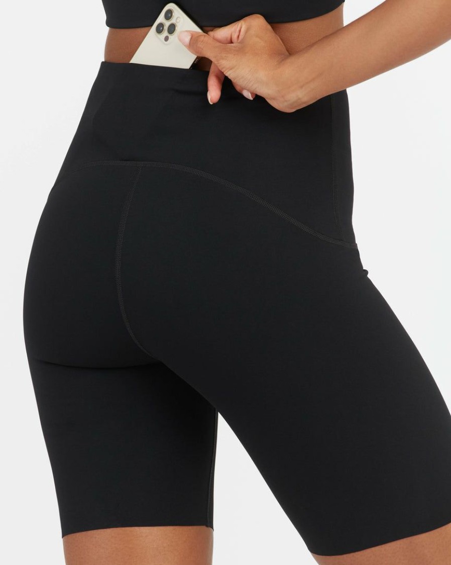 Clothing Spanx | Spanx Booty Boost Active Bike Shorts, 8 Very Black