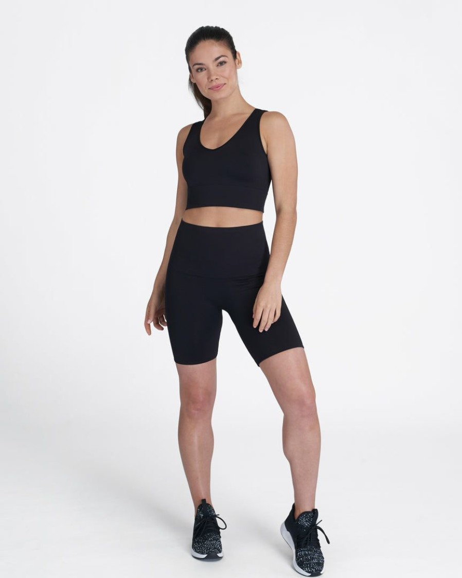 Leggings Spanx | Spanx Look At Me Now Seamless Crop Top