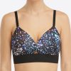 Clothing Spanx | Spanx The Summer Shop Mesh Panel Medium Impact Sports Bra