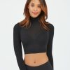 Clothing Spanx | Spanx Arm Tights Layering Piece, Turtleneck Clothing Very Black