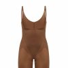 Shapewear Spanx | Spanx The Summer Shop Thinstincts 2.0 Open-Bust Mid-Thigh Bodysuit