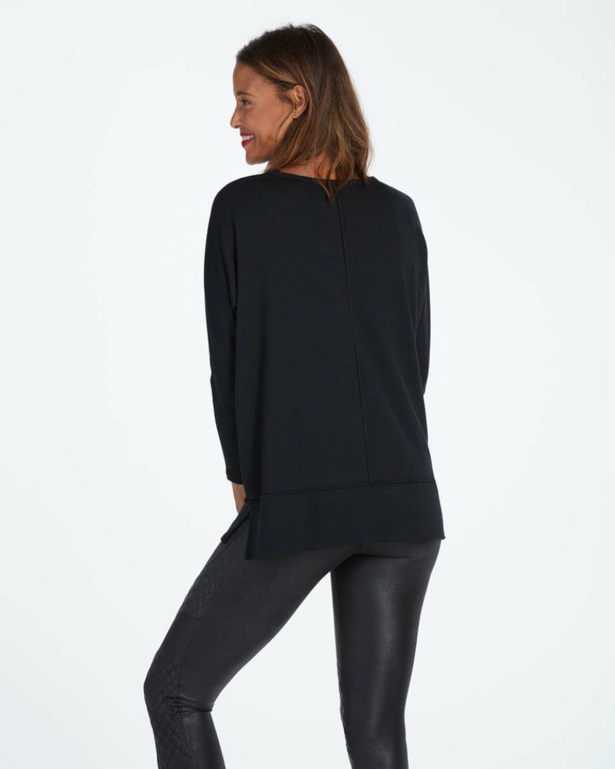 Clothing Spanx | Spanx Perfect Length Top, Dolman 3/4 Sleeve