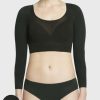 Clothing Spanx | Spanx Arm Tights Layering Piece, Cable Clothing Black Cable