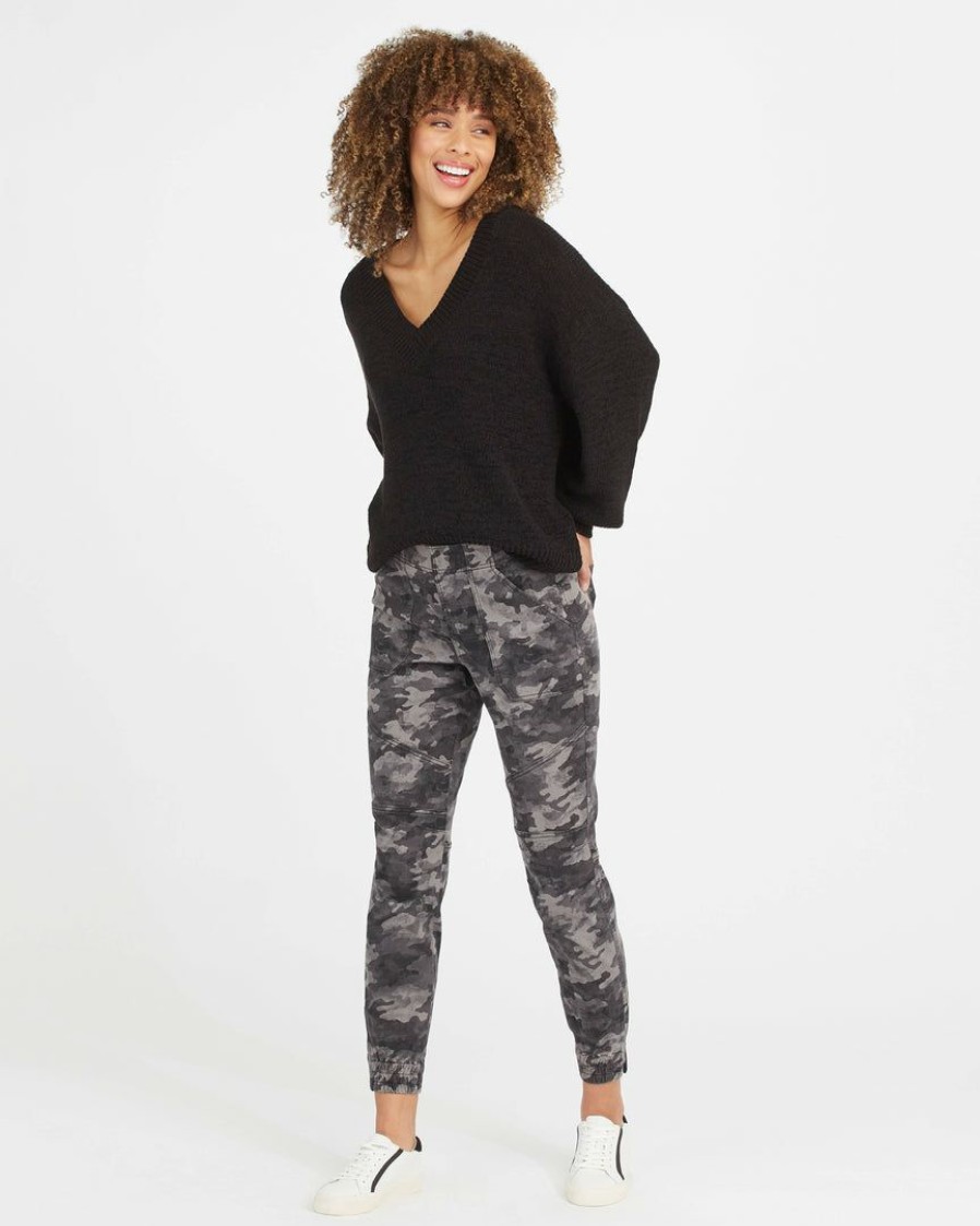 Clothing Spanx | Spanx Stretch Twill Cargo Jogger