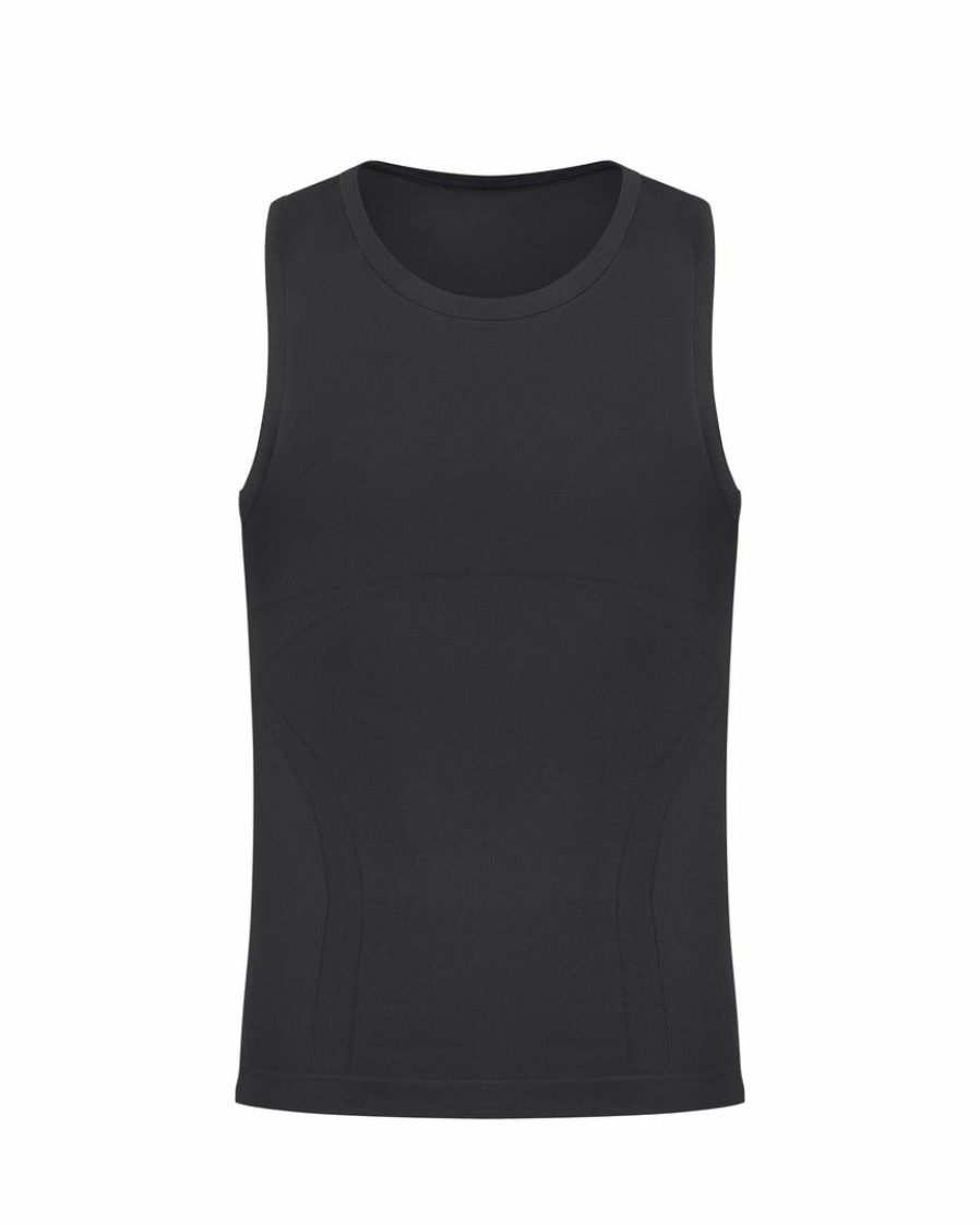 Clothing Spanx | Spanx Mens Ultra Sculpt Seamless Tank