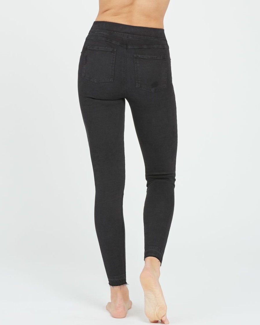 Clothing Spanx | Spanx Vintage Distressed Ankle Skinny Jeans