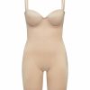 Shapewear Spanx | Spanx Shapewear Suit Your Fancy Strapless Cupped Mid-Thigh Bodysuit