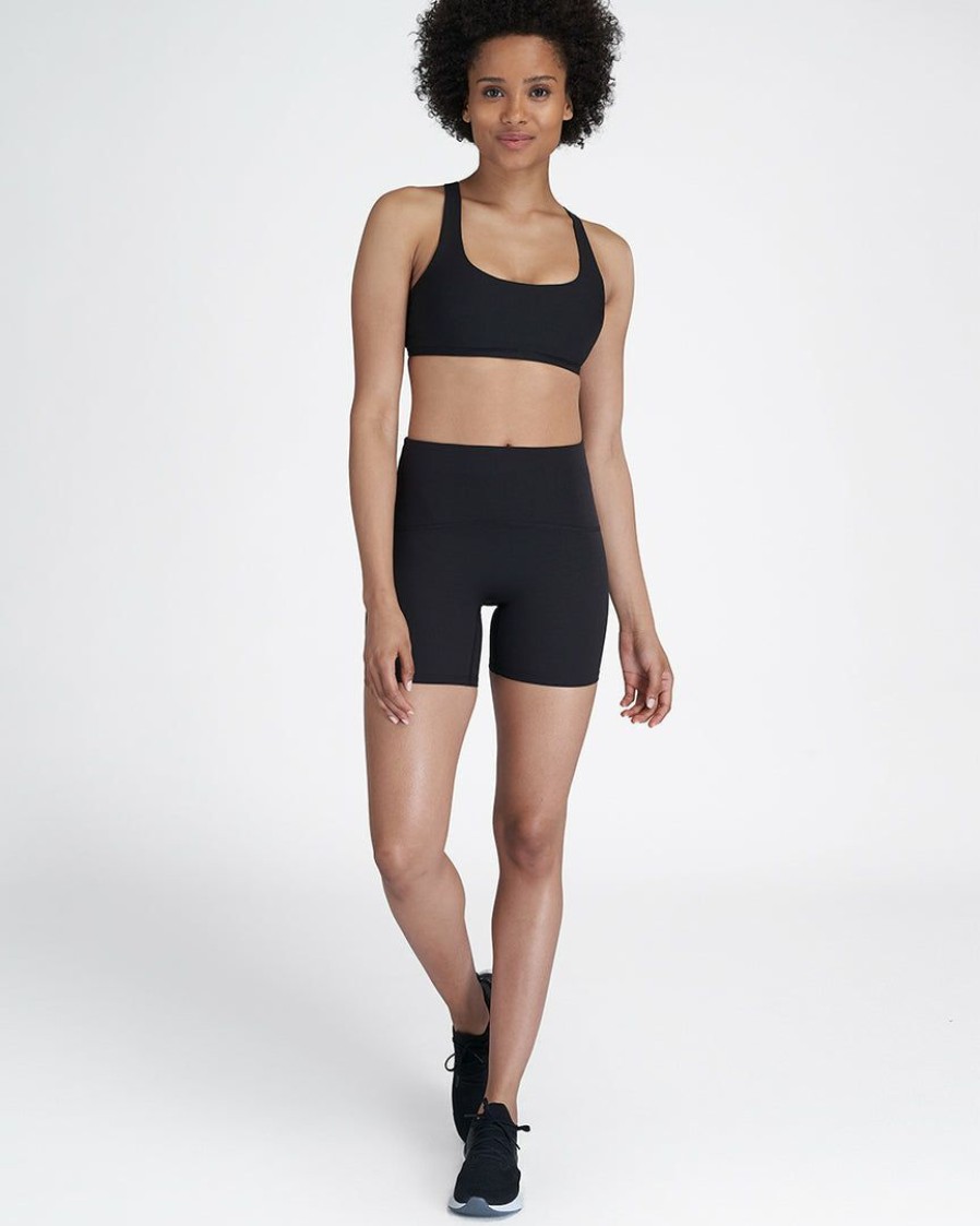 Clothing Spanx | Spanx The Summer Shop Active 4 Bike Shorts Black