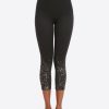 Clothing Spanx | Spanx Booty Boost Active Printed Cropped Leggings